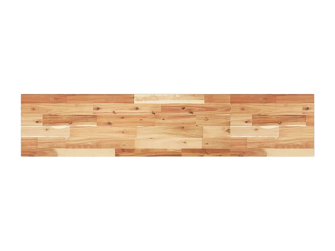 Étagères flottantes 2 pcs 160x30x2 cm acacia massif à l'huile