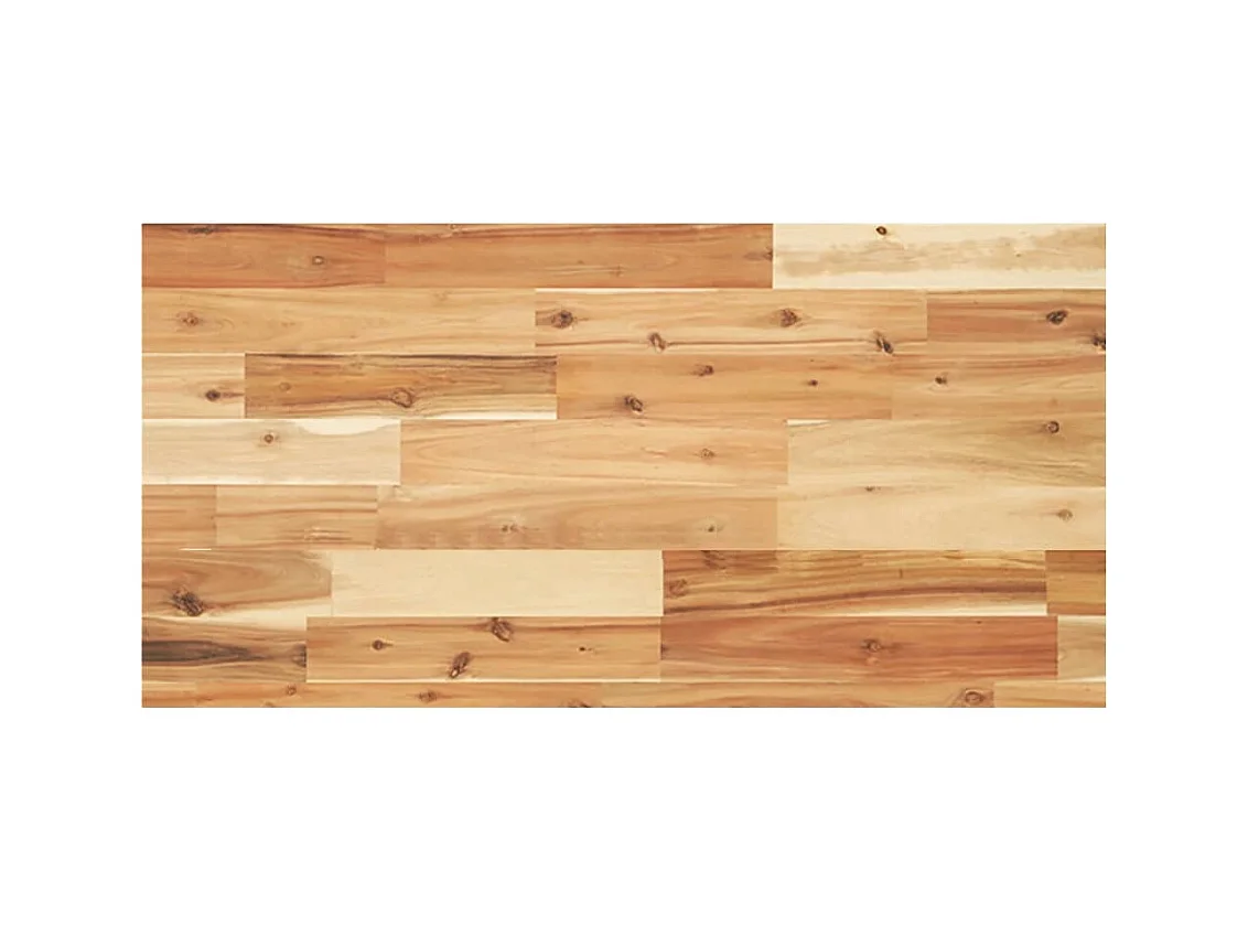 Schweberegale 4 Stk. 100x40x4 cm Massivholz Akazie Ölbehandelt