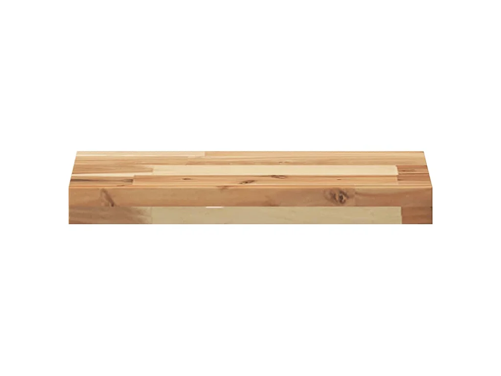 Schweberegale 3 Stk. 40x20x4 cm Massivholz Akazie Ölbehandelt