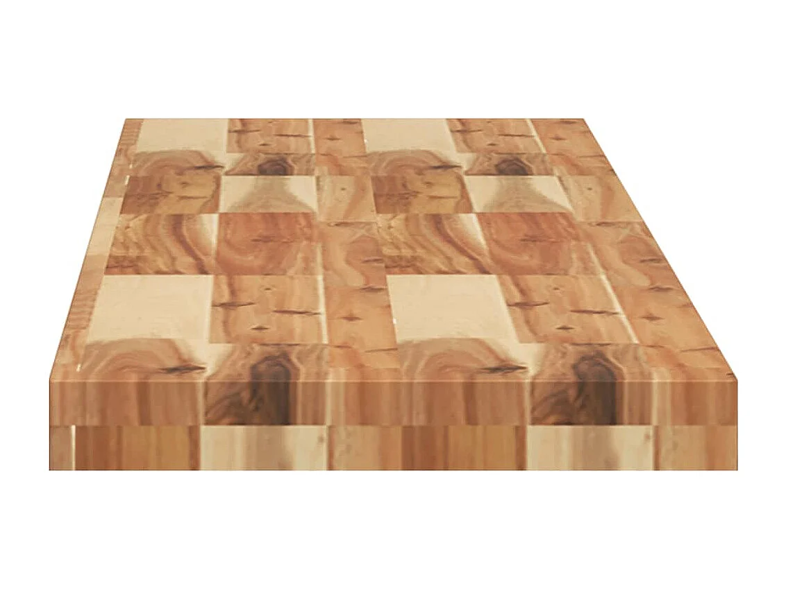 Étagères flottantes 3 pcs 160x30x4 cm acacia massif à l'huile