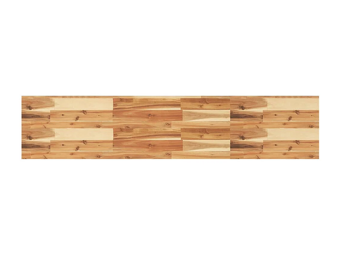 Wandschappen 3 st zwevend olieafwerking 160x30x4 cm acaciahout