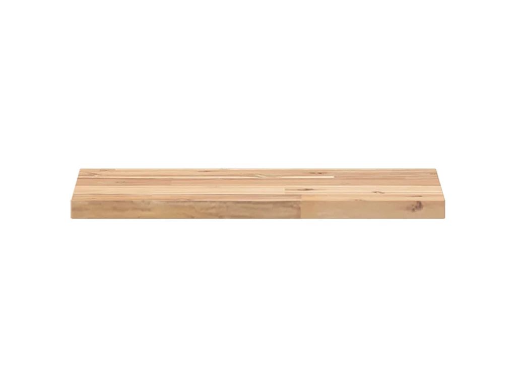 Ripiano a Parete 40x20x2 cm Legno Massello Acacia Non Trattato