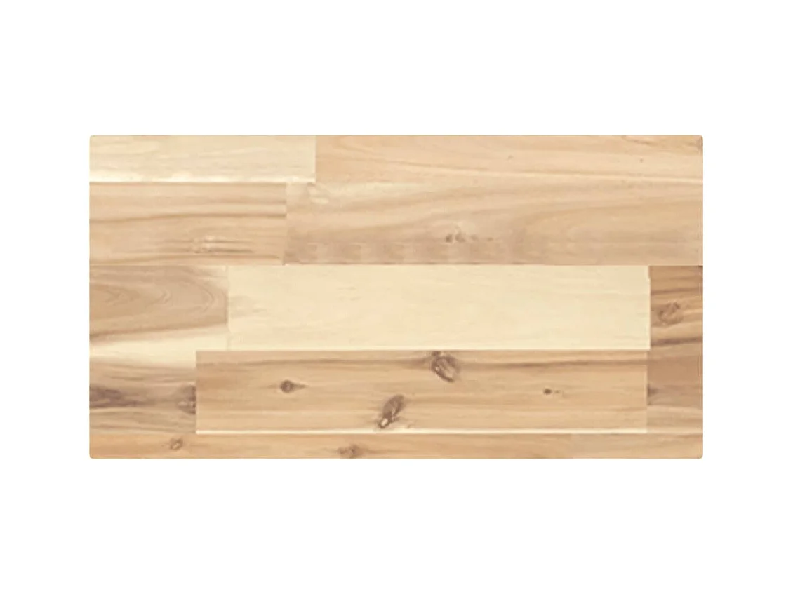 Étagères flottantes 3 pcs 40x20x4 cm acacia massif non traité