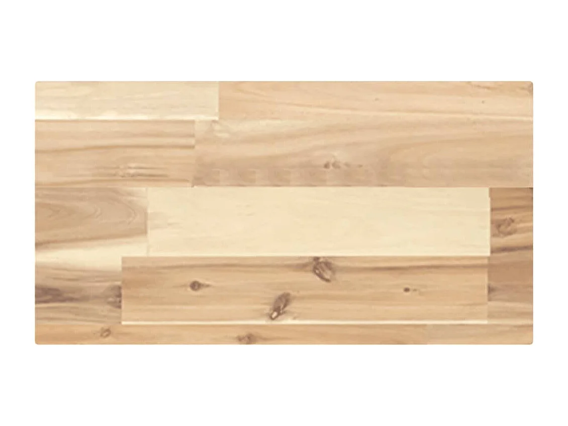 Mensole da Parete 3 pz 40x20x4 cm Legno Acacia Non Trattato