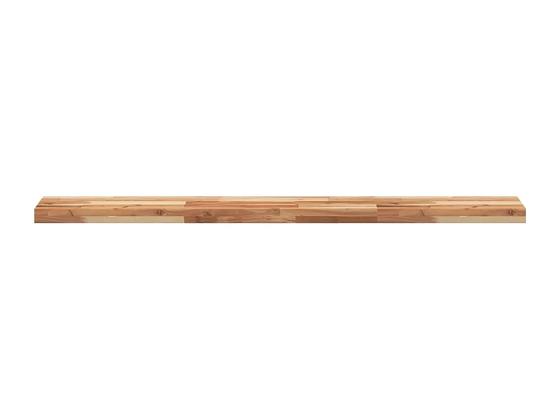 Étagère flottante 140x20x4 cm acacia massif finition à l'huile