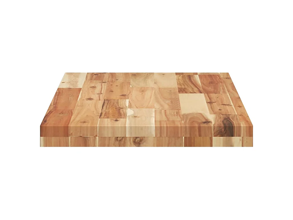 Wandschappen 3 st zwevend olieafwerking 100x40x4 cm acaciahout