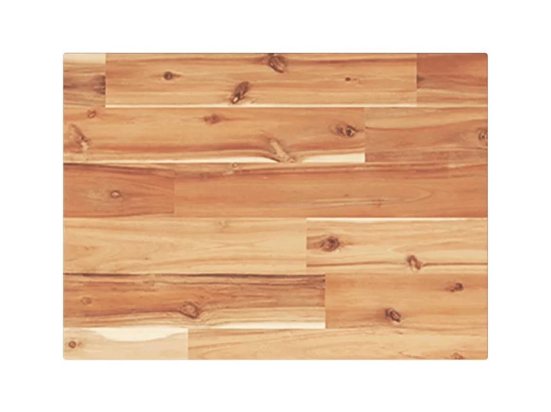 Schweberegal 40x30x2 cm Massivholz Akazie Ölbehandelt