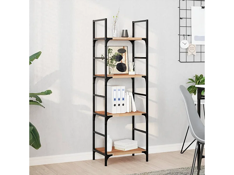 Prateleira flutuante 40x30x2 cm acácia maciça acabamento a óleo