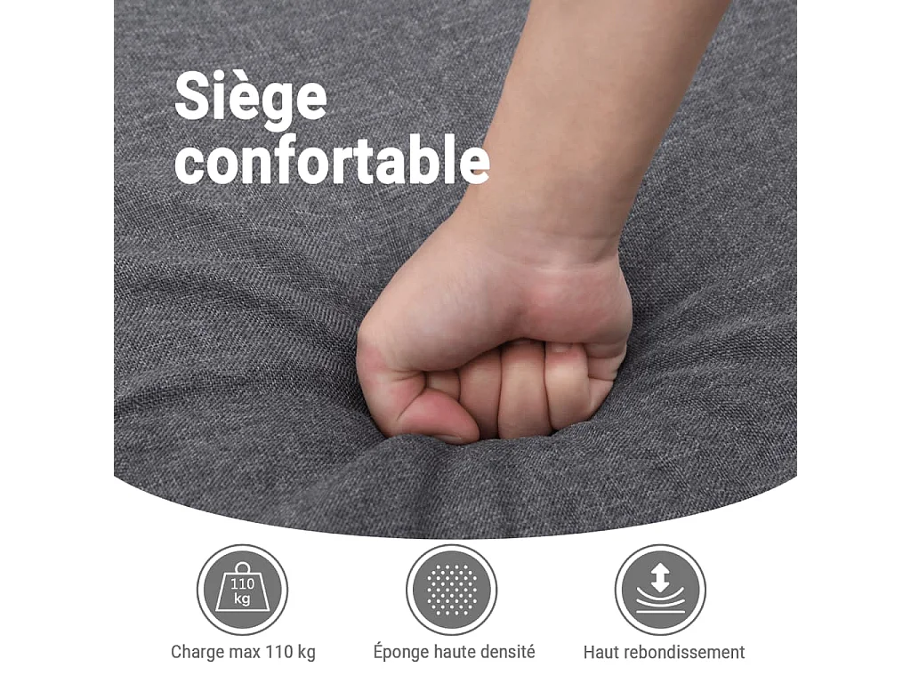 Relaxsessel Elektrisch Taupe Stoff