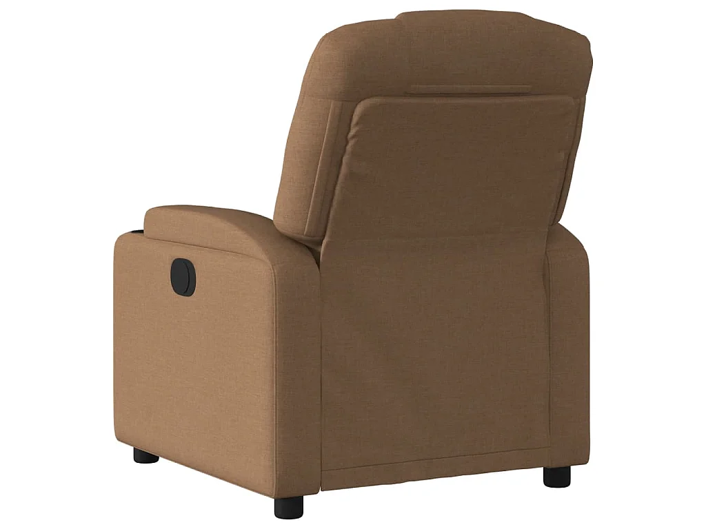 Fauteuil inclinable Marron Tissu