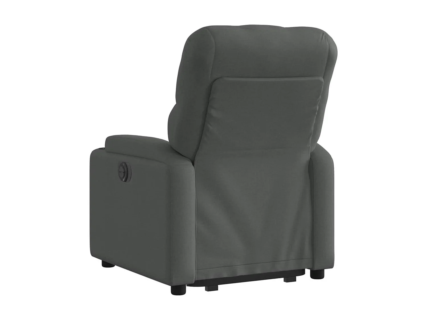 Fauteuil inclinable Gris foncé Tissu