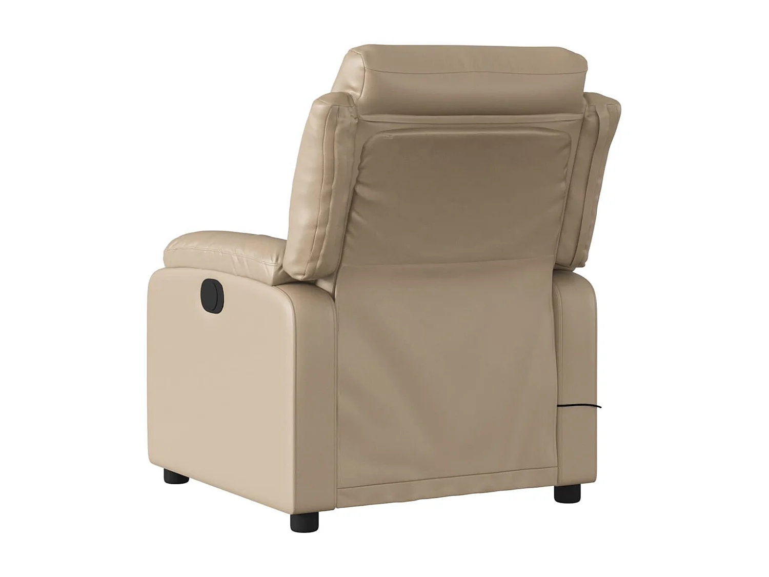 Fauteuil de massage inclinable Cappuccino Similicuir