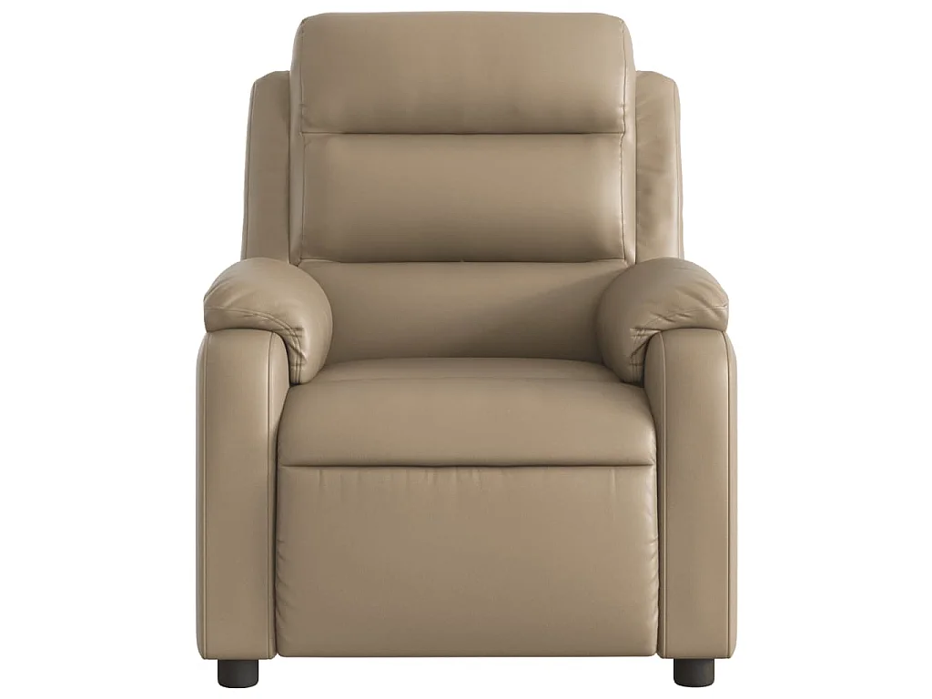 Fauteuil de massage inclinable Cappuccino Similicuir