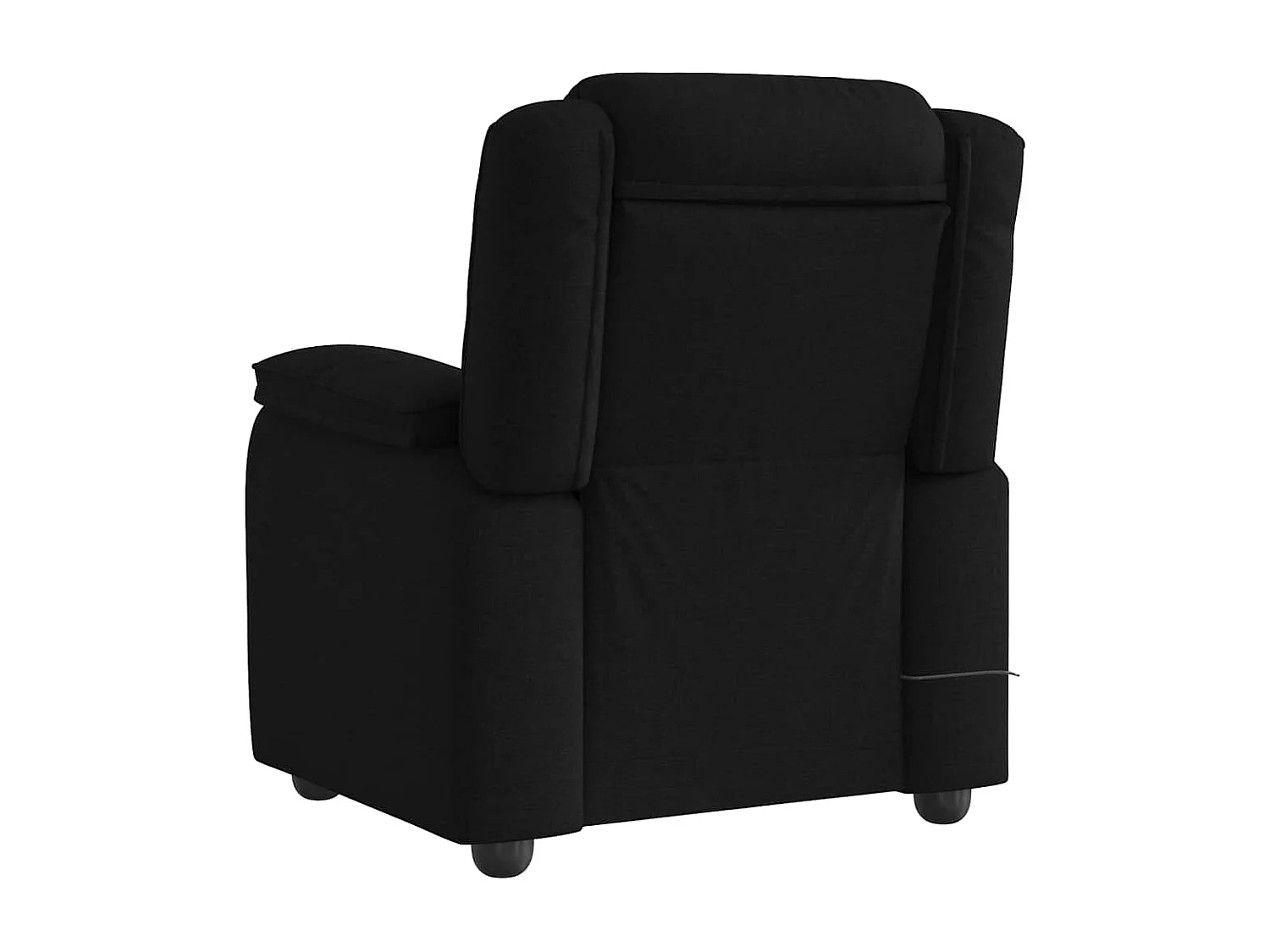 Massagesessel Schwarz Stoff