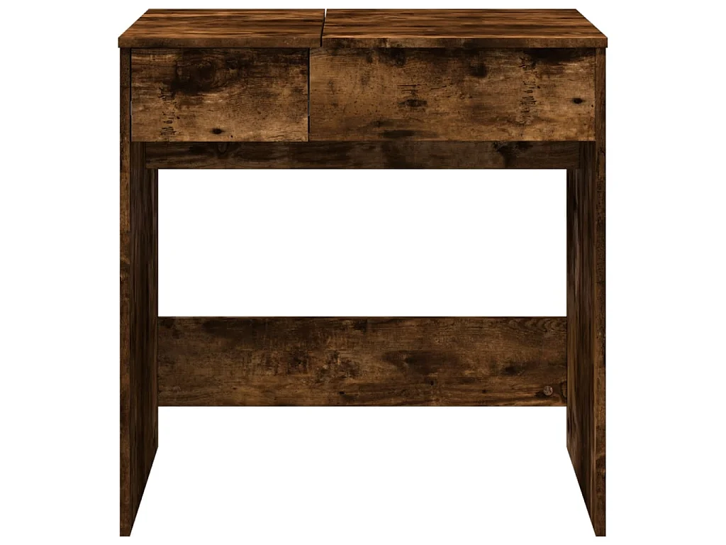 Toeletta con Specchio Rovere Fumo 73x46,5x120 cm