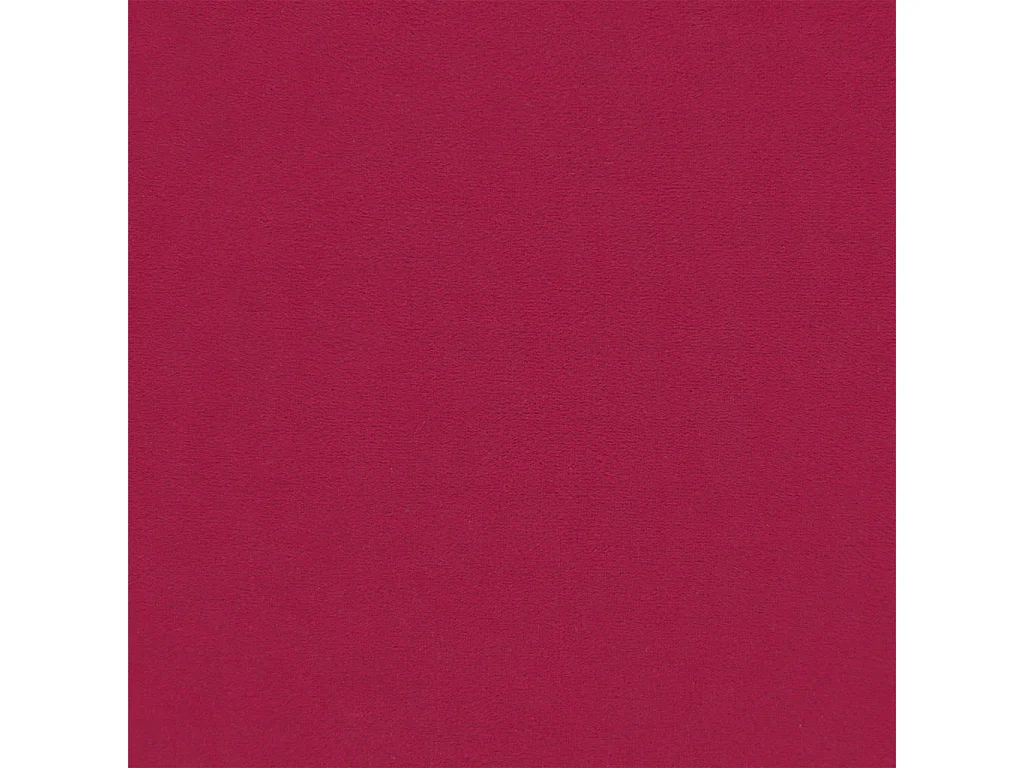 Chaise de relaxation avec repose-pied Rouge bordeaux Velours