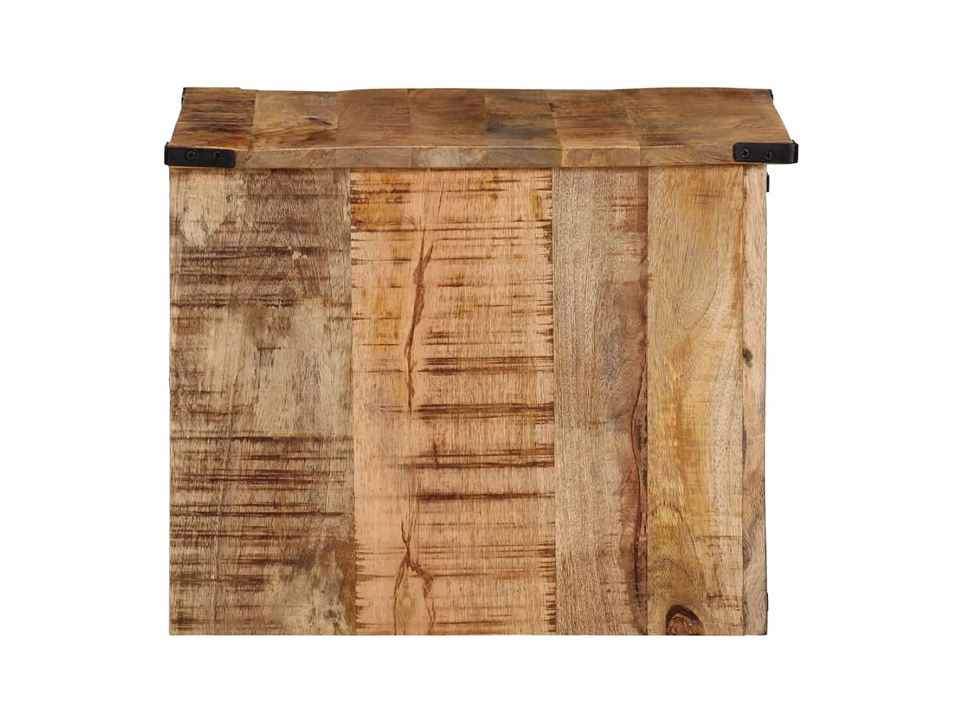 Salontafel met lades 50x50x40 cm massief mangohout