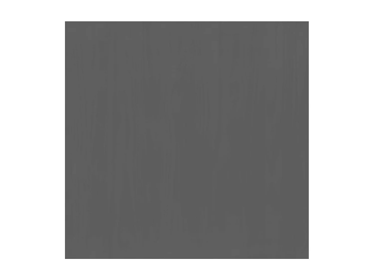 Table de chevet FLORO gris 55x55x54 cm bois de pin massif