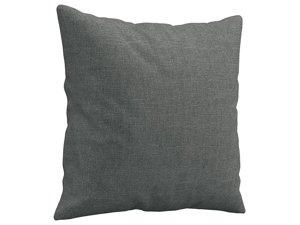 4-delige Loungeset met kussens stof donkergrijs