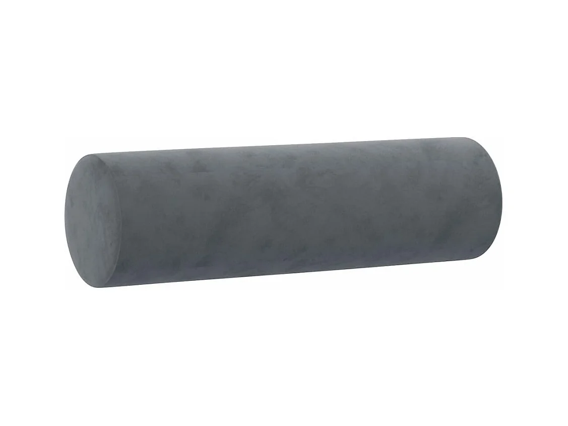 4-delige Loungeset met kussens fluweel donkergrijs