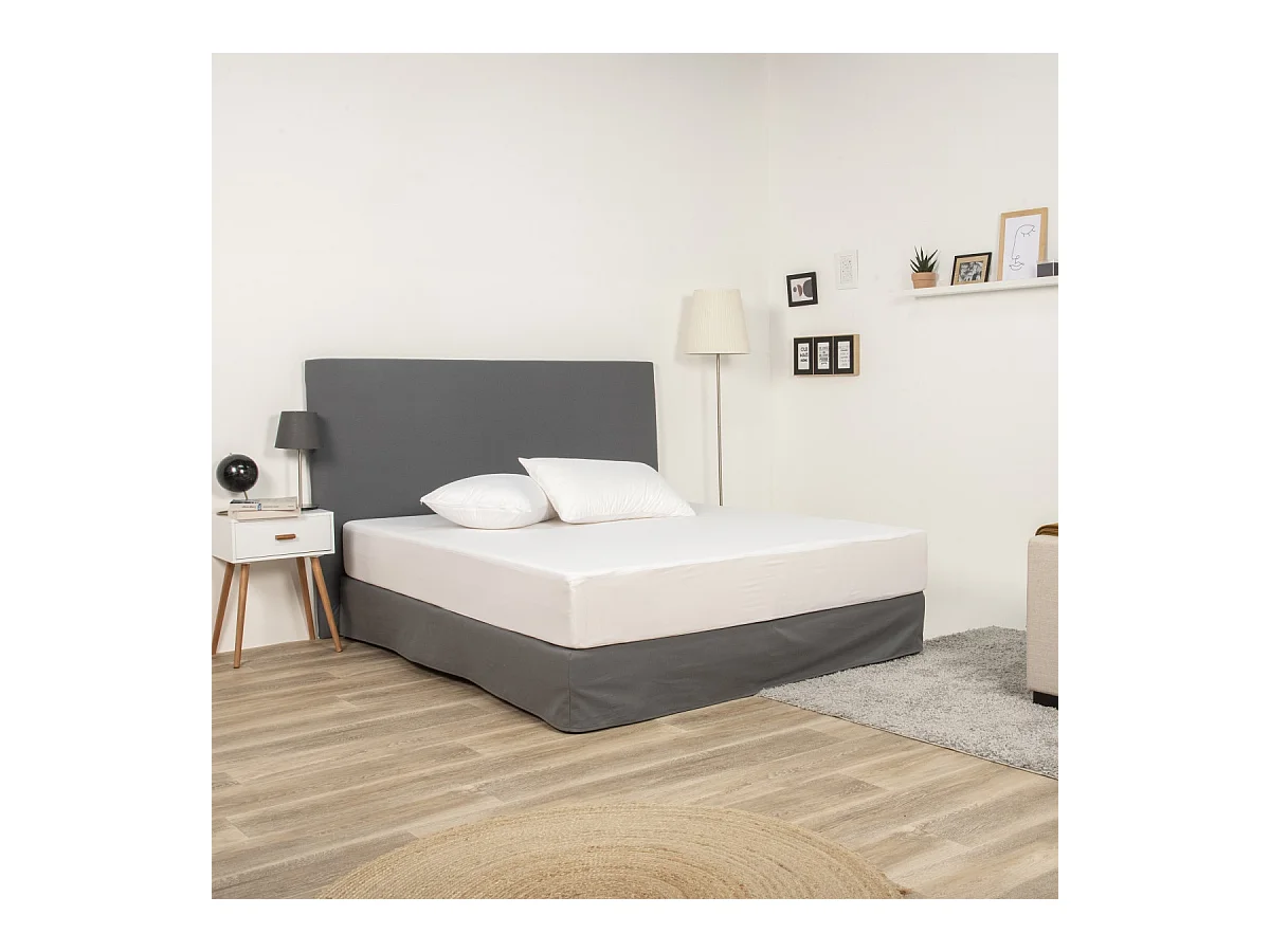 Lot de 2 protèges oreillers imperméables en jersey 50x70cm