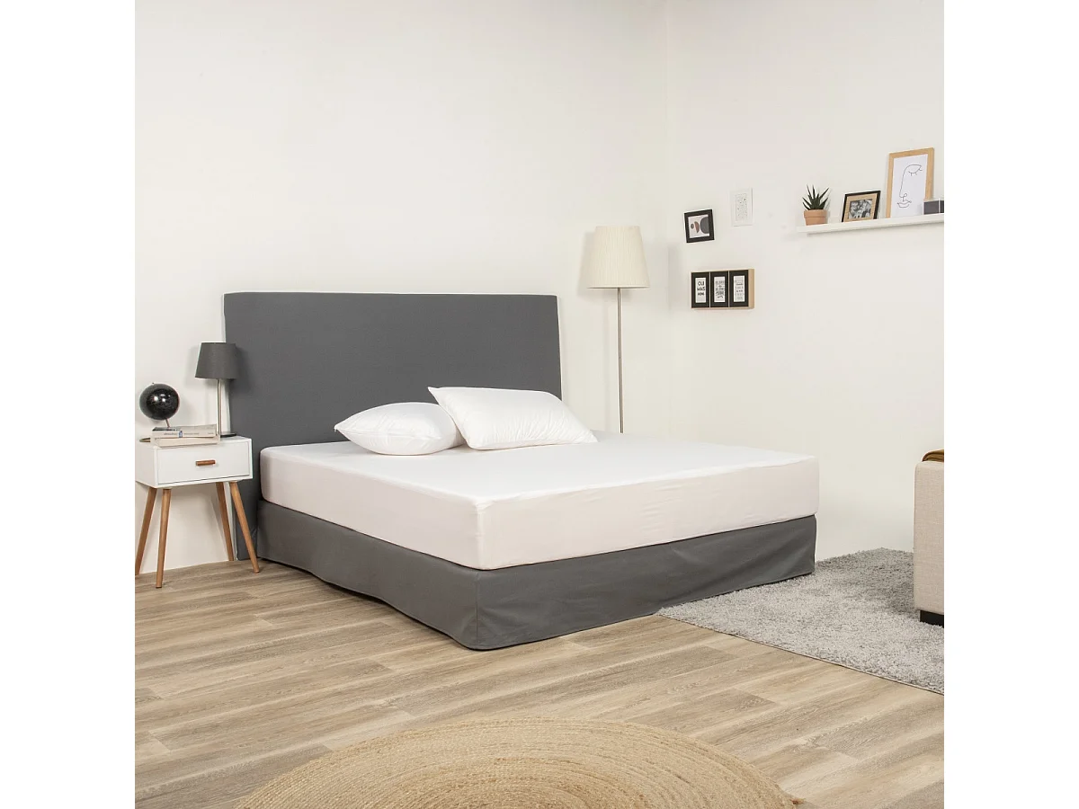 Lot de 2 protèges oreillers imperméables en jersey 65x65cm