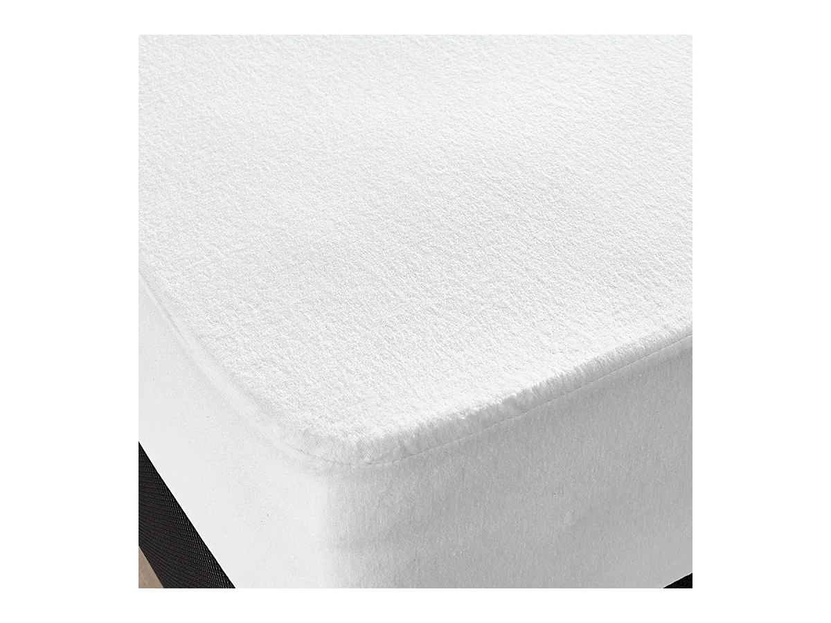 Protège-matelas anti-acariens absorbant coton 160x200cm