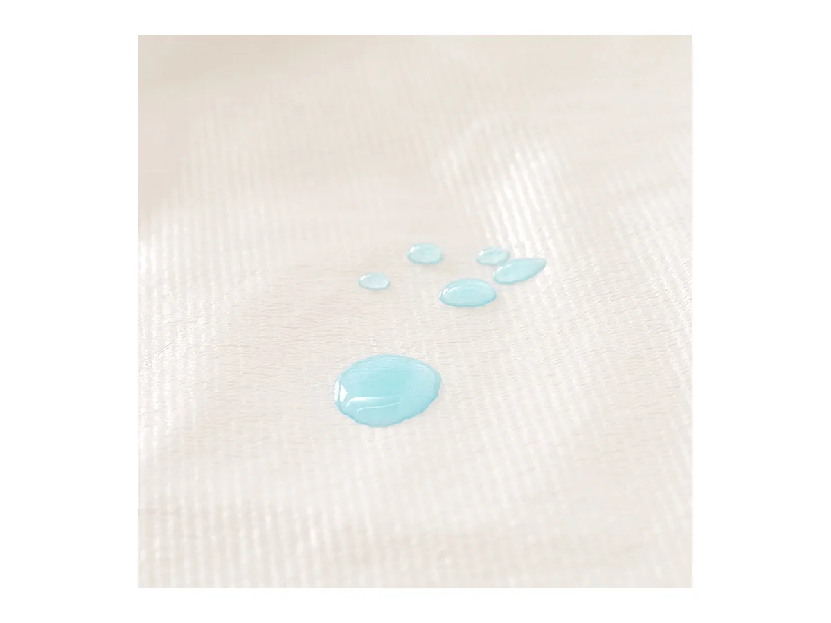 Protège-matelas imperméable polyester  160x200cm