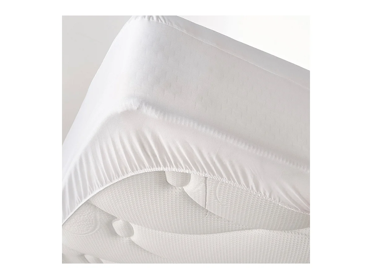 Protège-matelas imperméable polyester  140x200cm