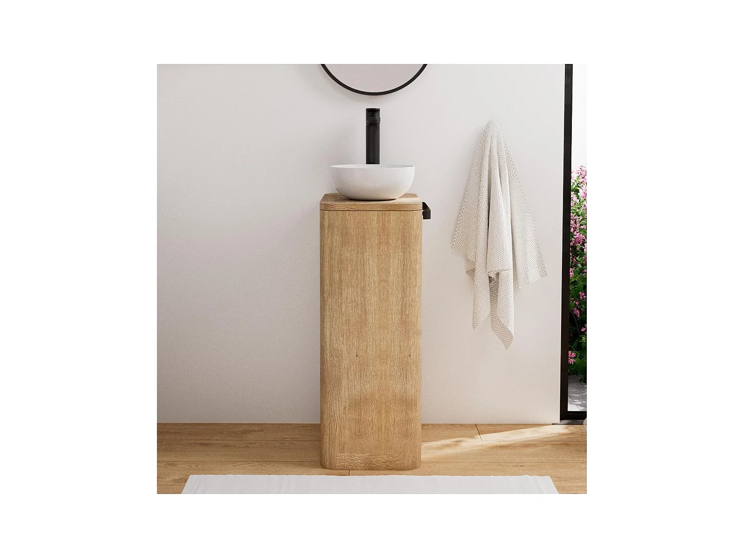 Conjunto mueble lavamanos + lavabo TOM