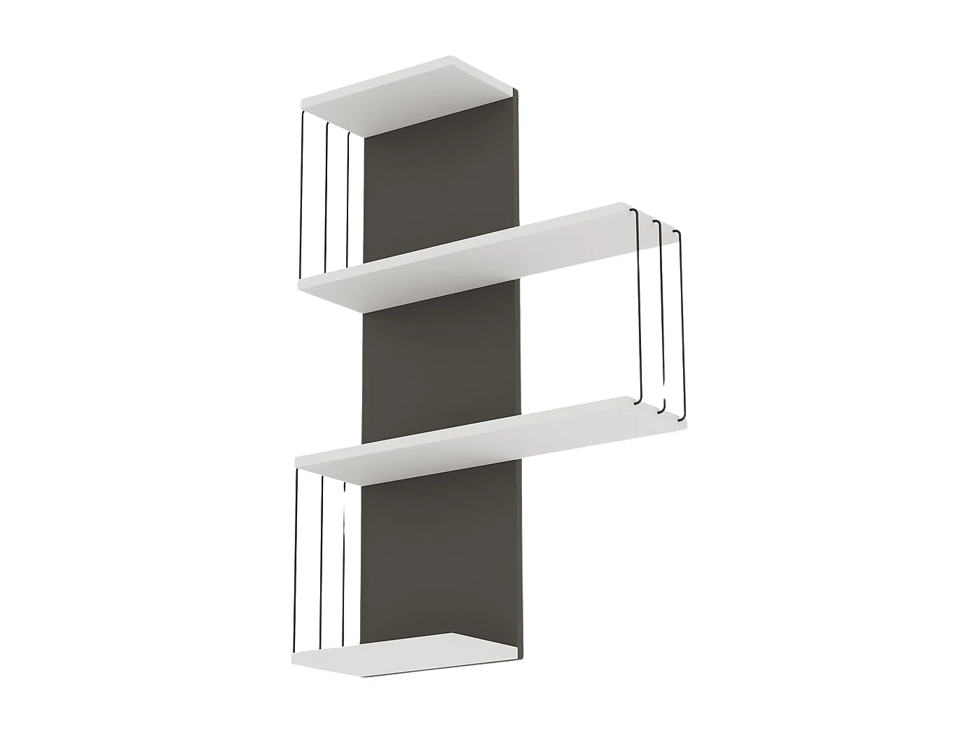 Wandregal mit 4 Ablagen H96 cm – CAMBEL