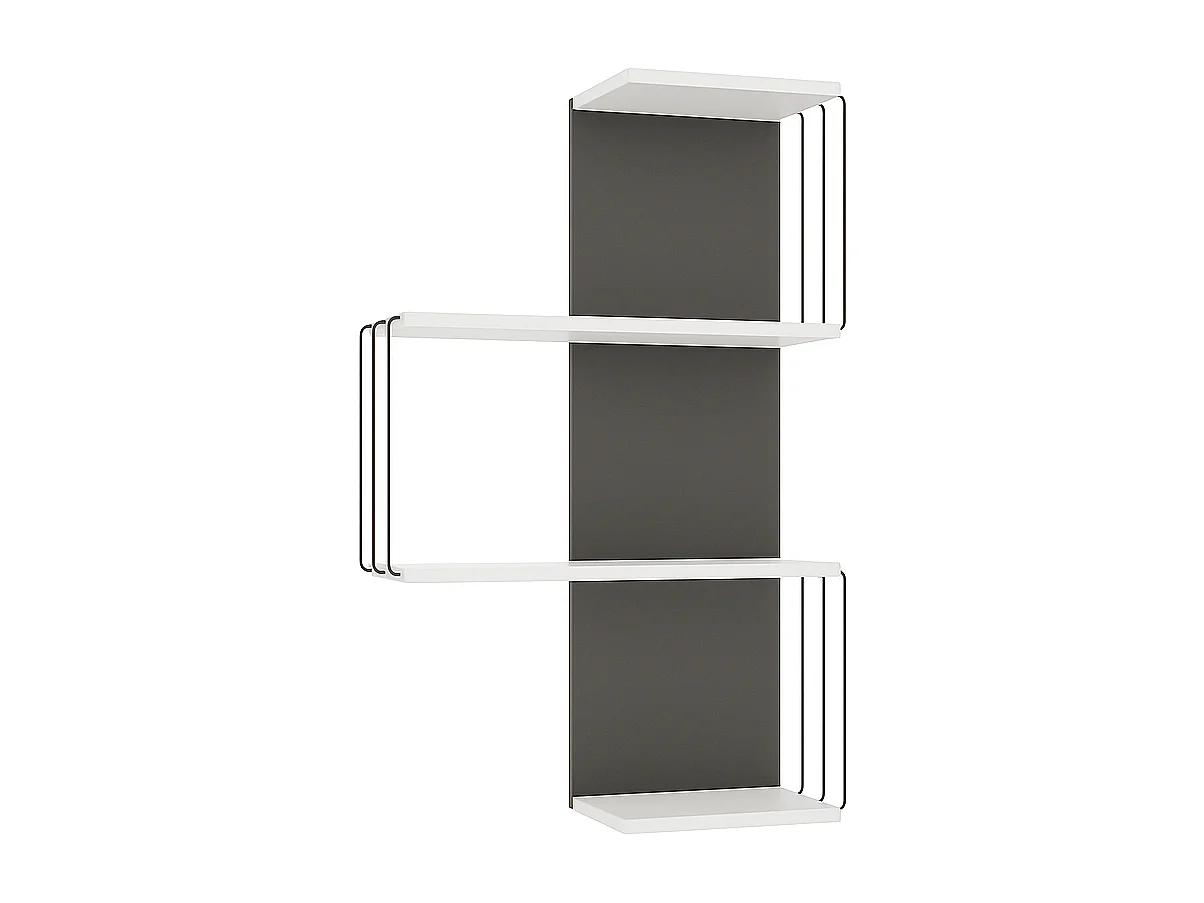 Wandregal mit 4 Ablagen H96 cm – CAMBEL