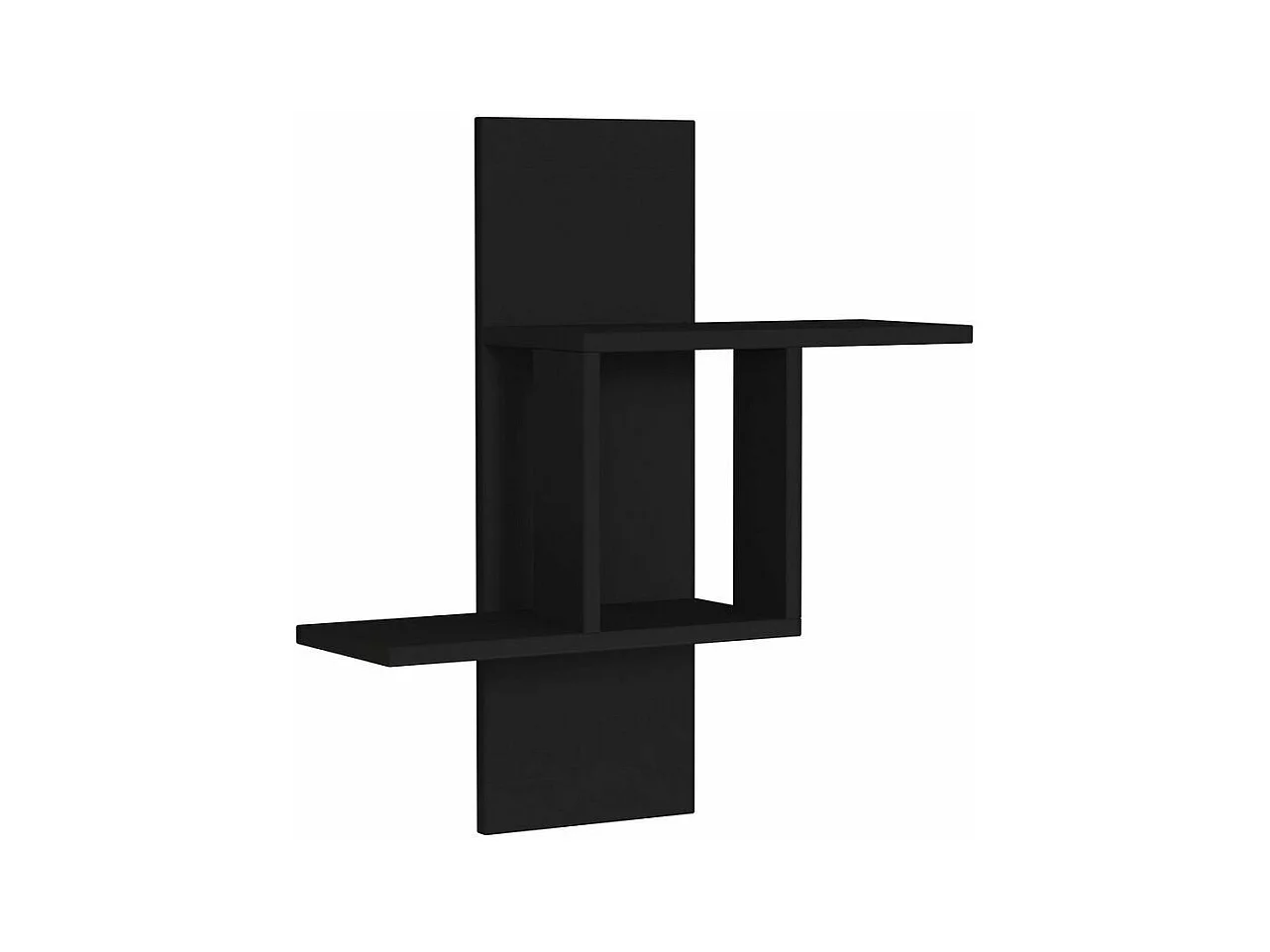 Etagère murale 2 tablettes H70 cm - MILL