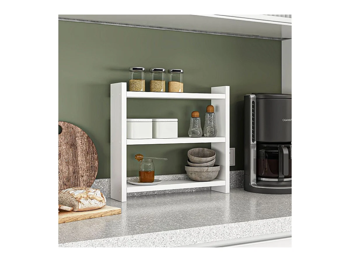 Etagère de cuisine 3 tablettes H40 cm - COSMIC