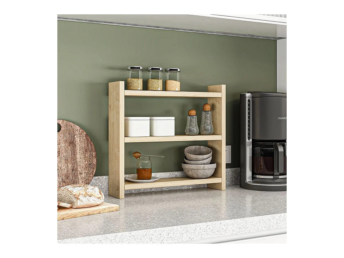 Etagère de cuisine 3 tablettes H40 cm - COSMIC