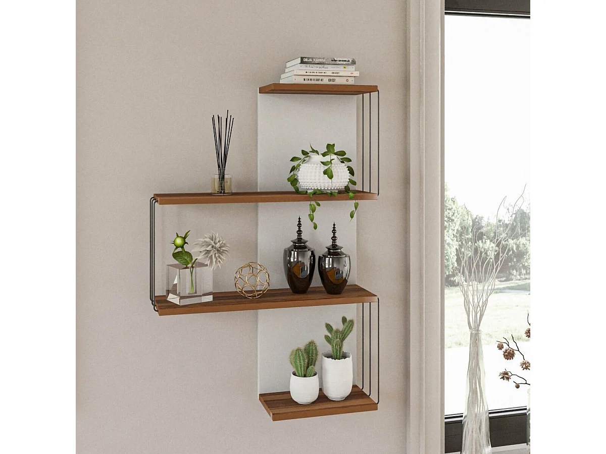 Etagère murale 4 tablettes H96 cm - CAMBEL