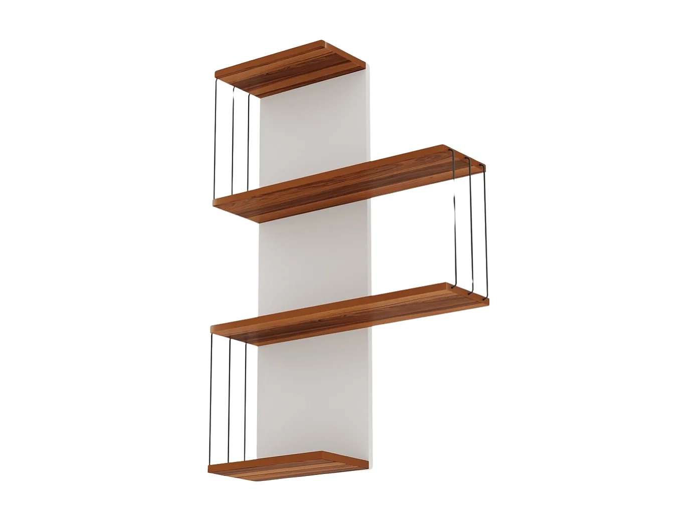 Etagère murale 4 tablettes H96 cm - CAMBEL