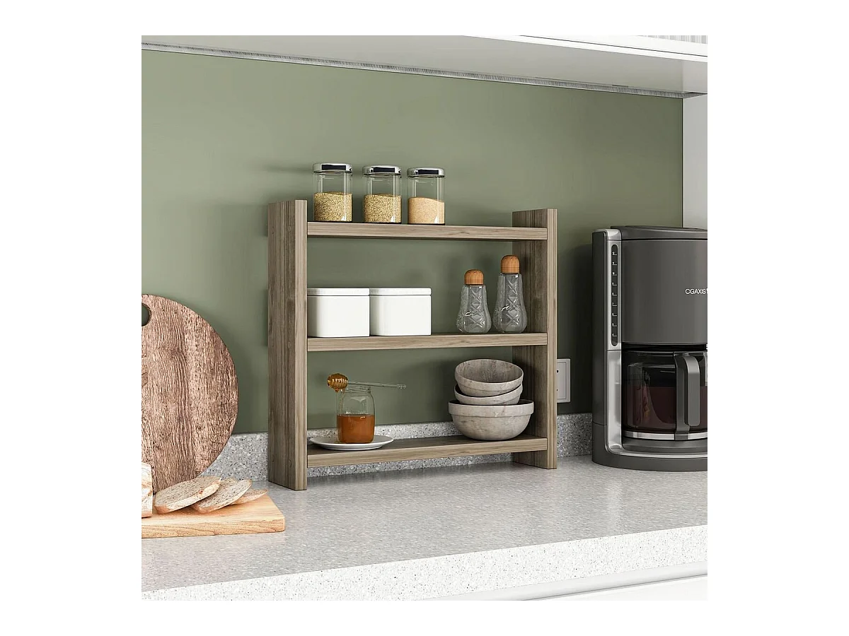 Etagère de cuisine 3 tablettes H40 cm - COSMIC