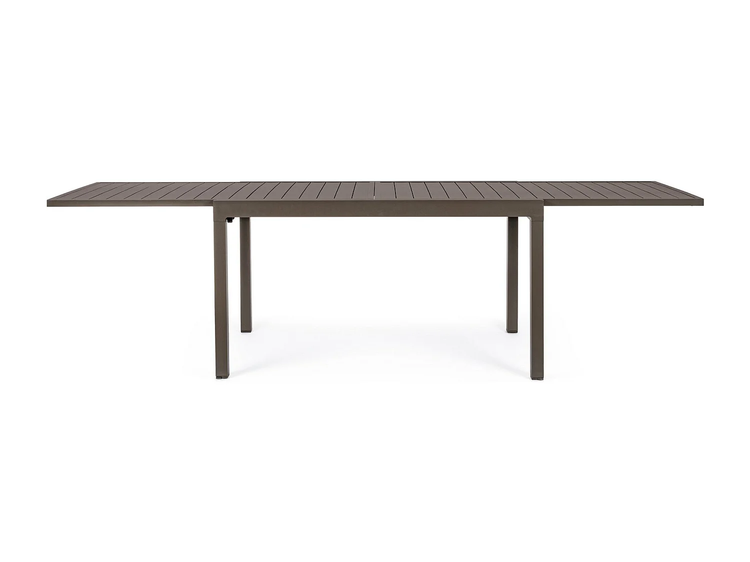 Table basse à rallonge en aluminium 135x90 cm - 270x90 cm - PELAGIUS