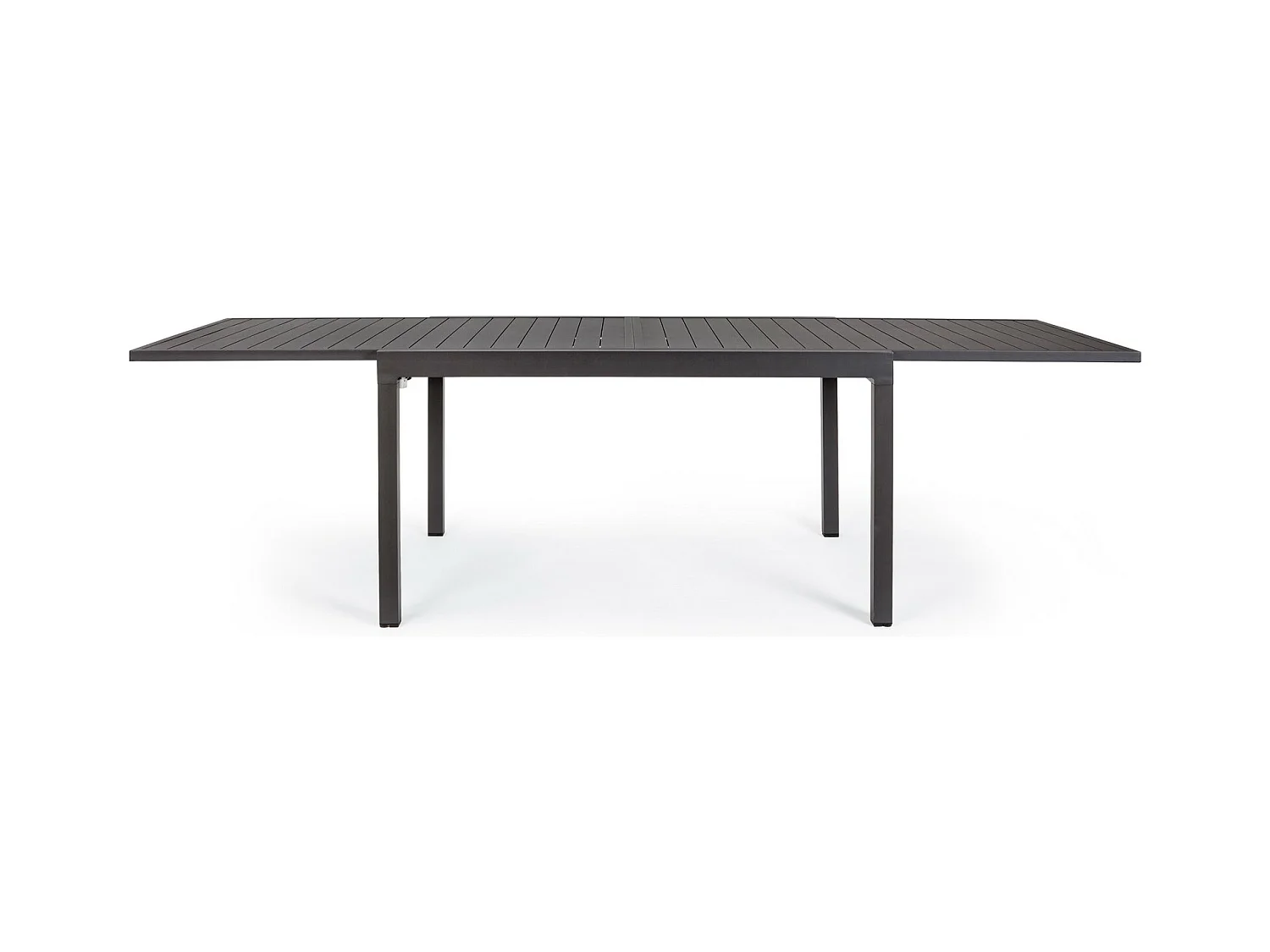 Ausziehtisch anthrazit Aluminium 135x90 cm - 270x90 cm - PELAGIUS
