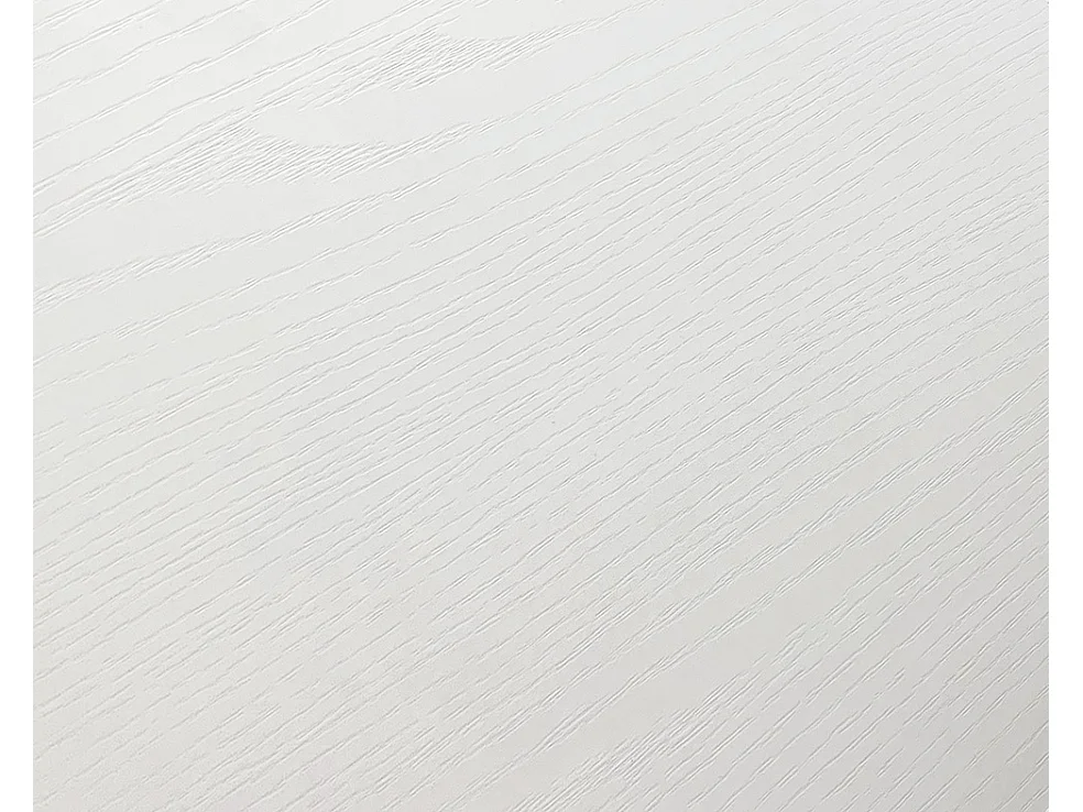 Tavolo legno finitura bianco, struttura in metallo antracite 110x68  - RAVENNA