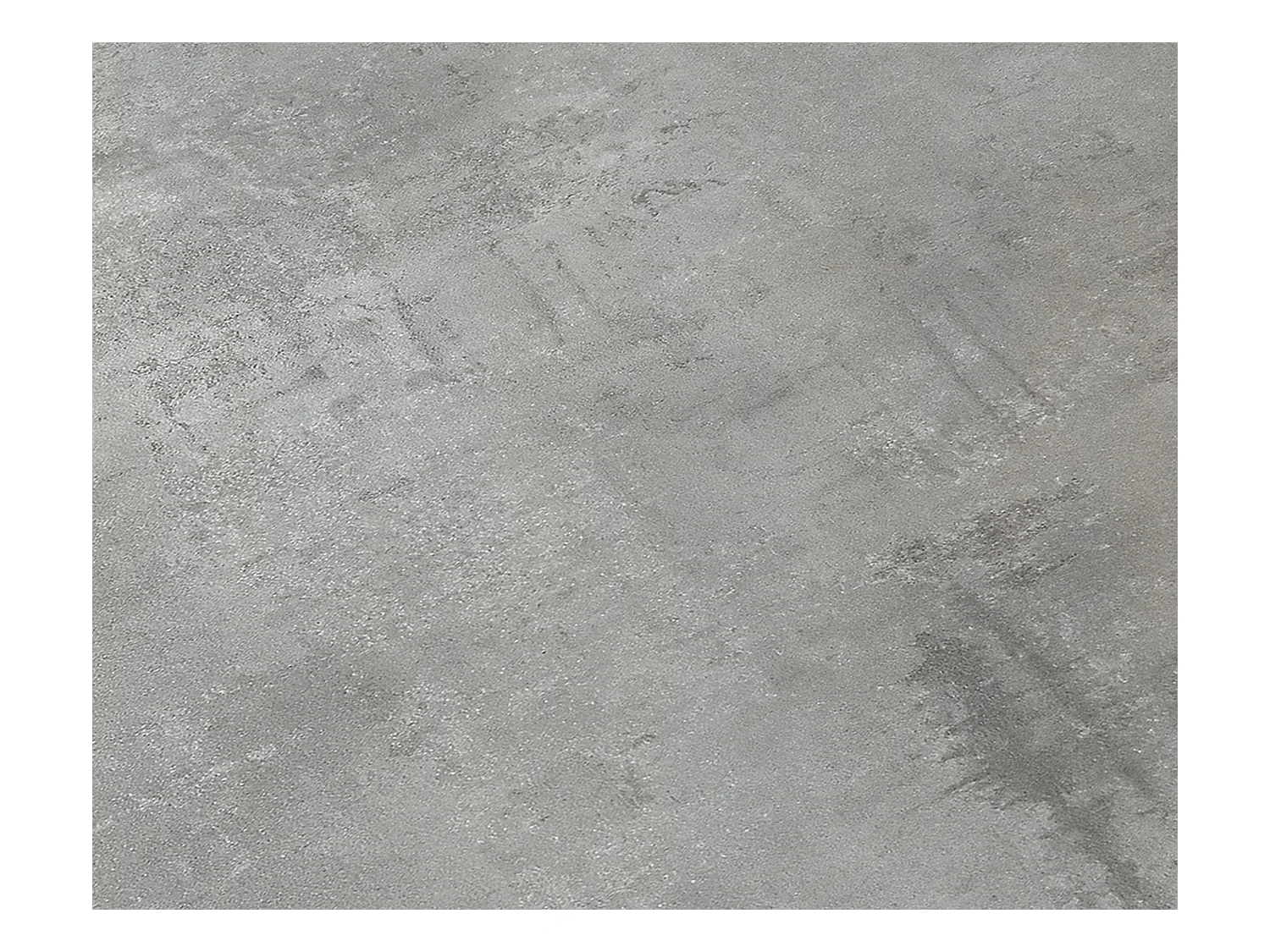 Holztisch, betongrau, anthrazitfarbenes Untergestell, Länge 140×90-220×90cm - CINQUALE