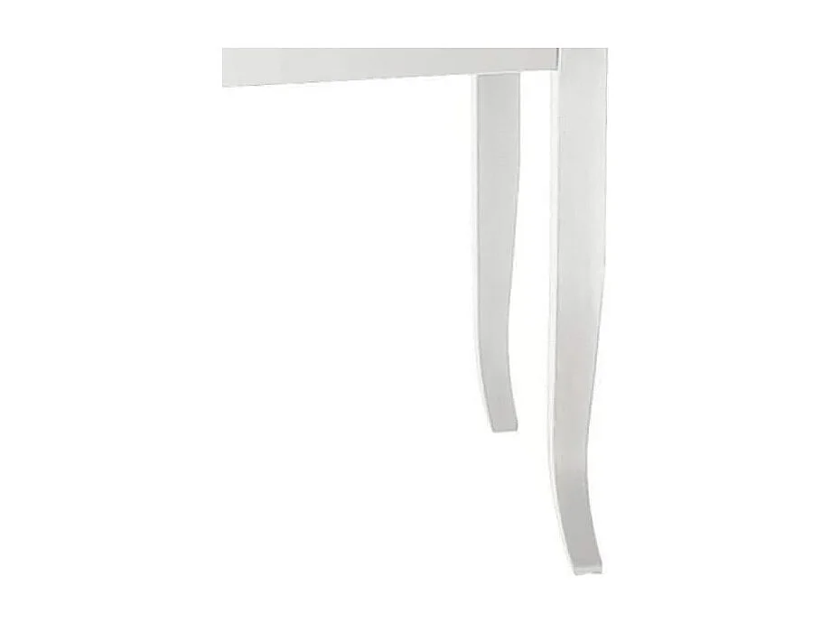 Table en bois blanc 80x80 cm - SANTA CROCE