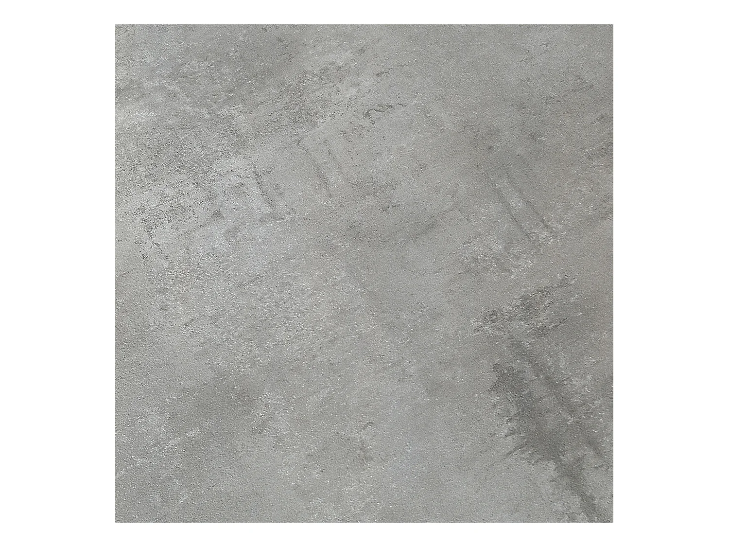 Holztisch, betongrau, anthrazitfarbenes Gestell, 120x80-170x80cm - TROPEA