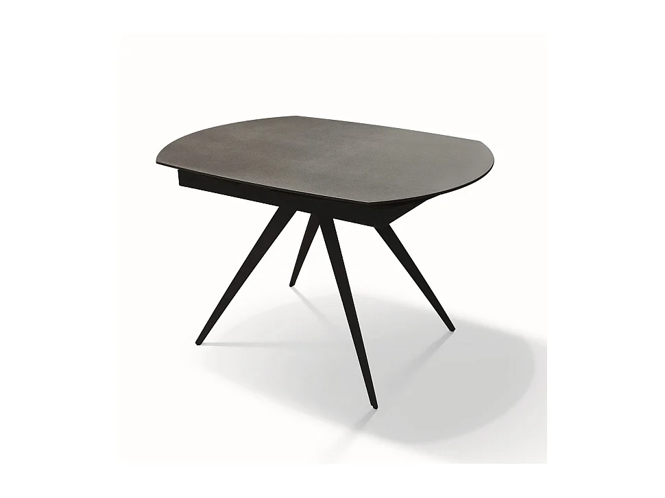 Table gris graphite 140×90 - 200×90 cm - WASHINGTON