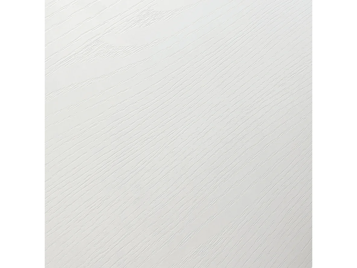 Tavolo legno, finitura bianco ,base X bianco, allungabile 140x90 - CAMAIORE