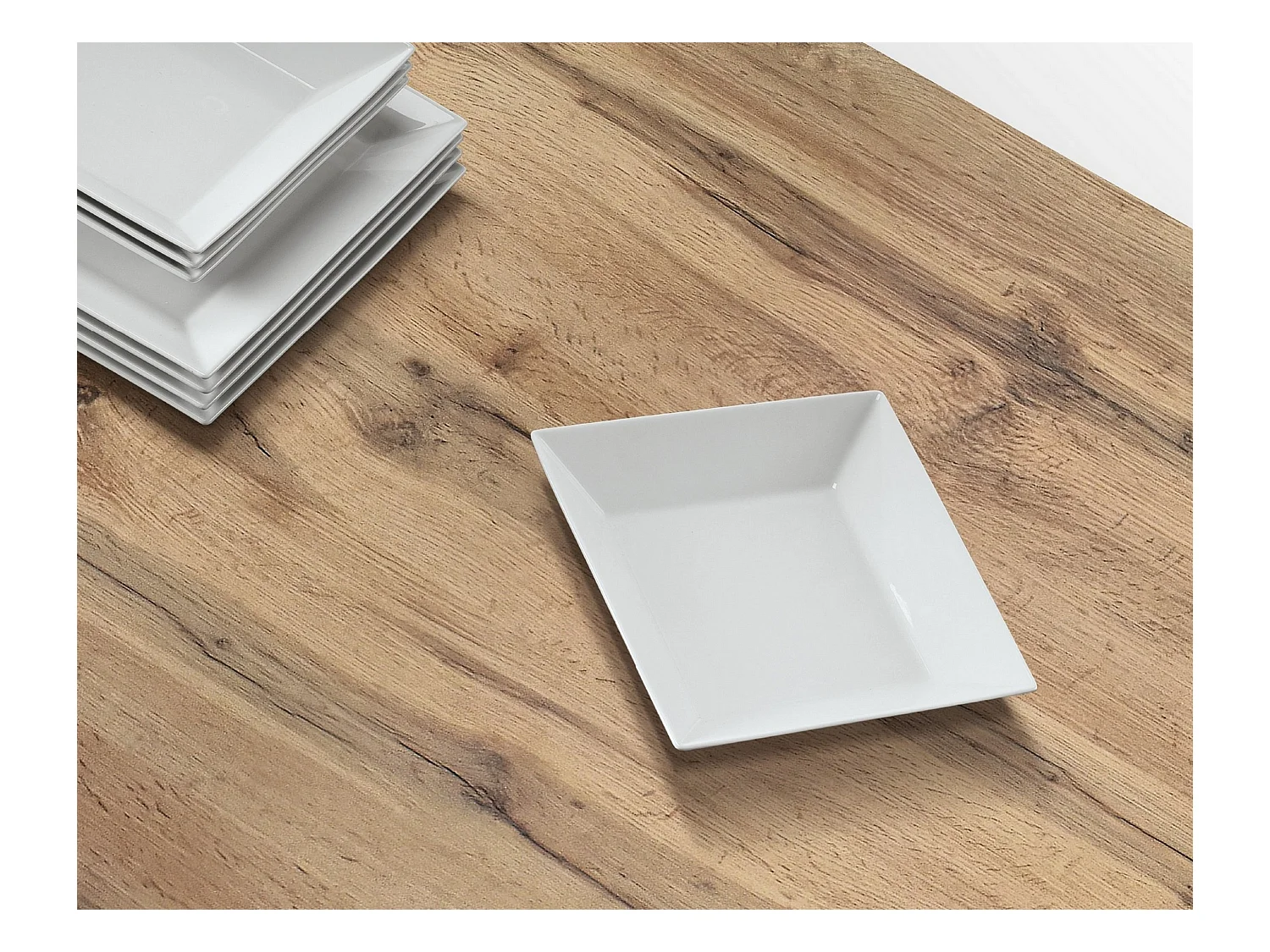 Eikenhouten tafel, antraciet poten, 110x70-190x70cm - POSITANO