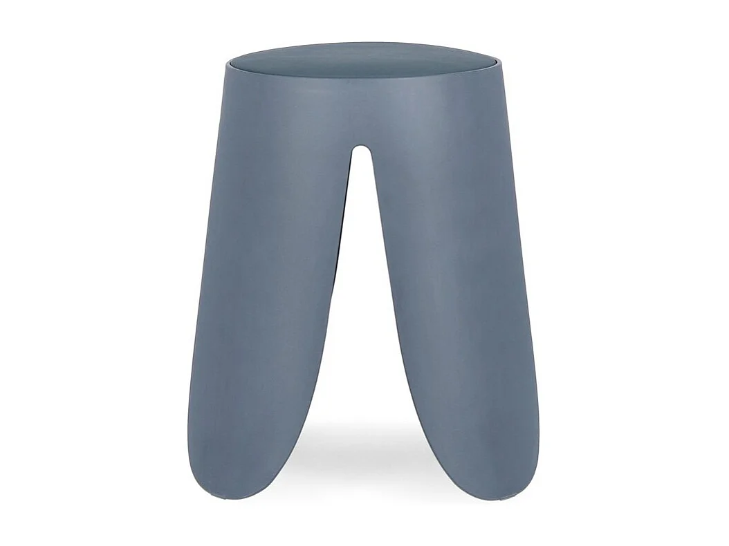 Lot de 2 tabourets en polypropylène laiton - IMOGEN