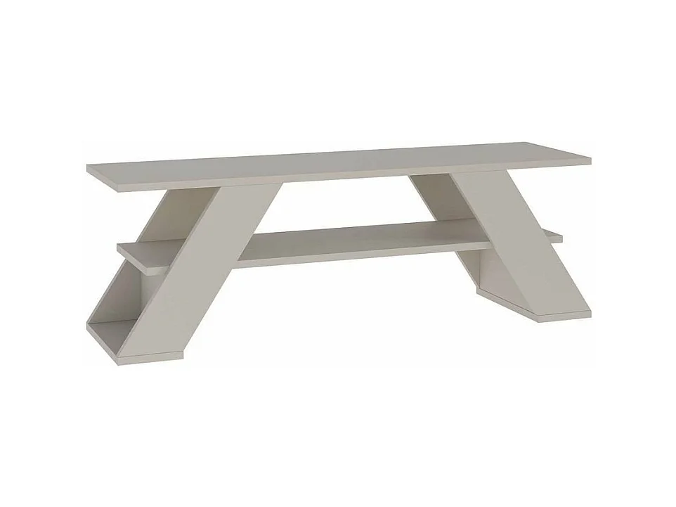 Meuble TV 3 étagères L120 cm - Farfalla