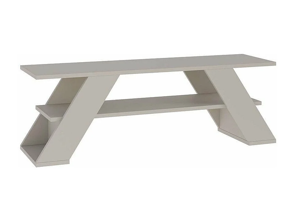 Meuble TV 3 étagères L120 cm - Farfalla